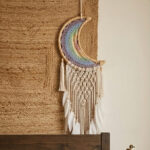 Celestial Rainbow Macramé Dreamcatcher