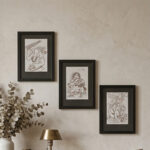 Heritage in Copper: Handcrafted Folk Art Series (Set of 3)