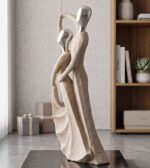 CD Premium Sandstone Dancing Couple Figurine - Image 2