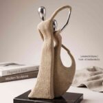 CD Premium Sandstone Dancing Couple Figurine - Image 3
