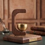 Premium Wooden Brass Bell Chime with Decorative Door Bell with Stand. Handmade Musical Centrepiece - Image 2