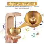 Premium Wooden Brass Bell Chime