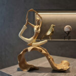 The Zen Harmony Yoga Sculpture