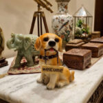 CD Whimsical "Welcome" Beagle Figurine