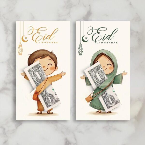 Eid Mubarak Gift Card – A Gift of Joy & Blessings