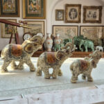 Imperial Majesty: Set of Three Elephant Figurines - Image 3