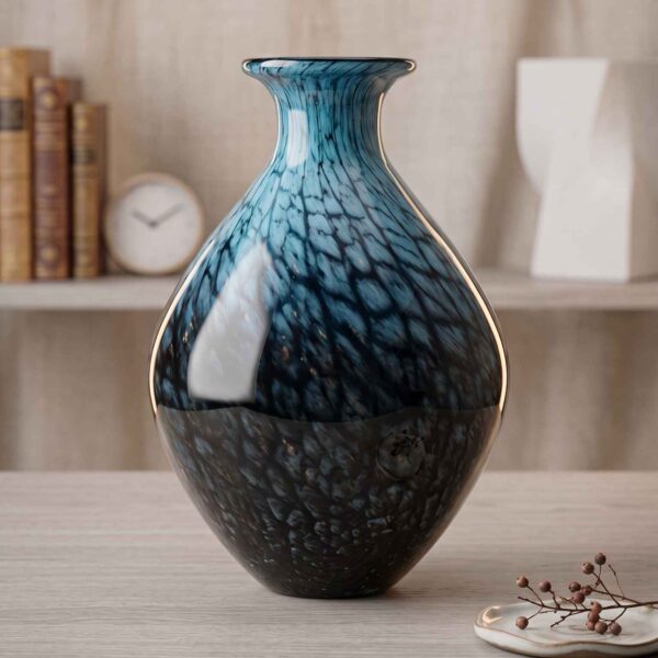 China Style Art Stained Glass Vase