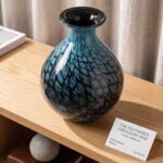 China Style Art Stained Glass Vase