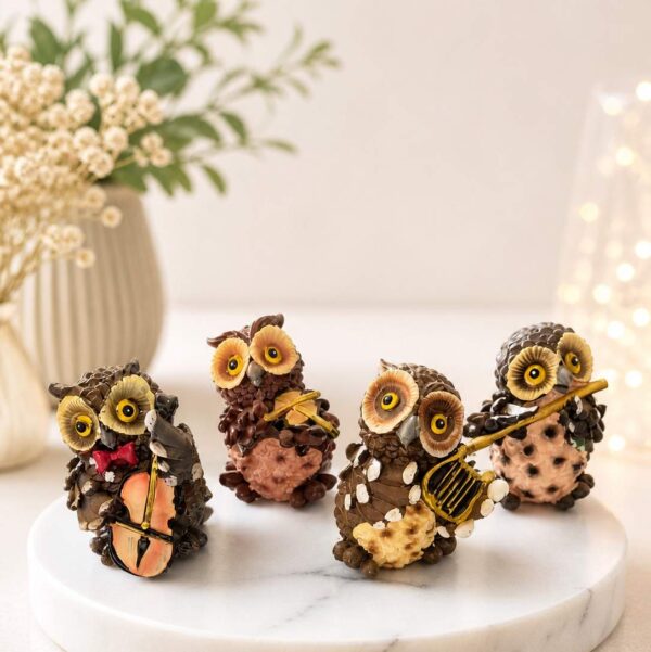 Owl set of 4