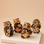 CD Set of 4 Musical Owl Showpieces – Decorative Resin Figurine Collection - Image 3